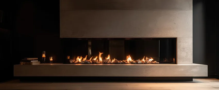 Gas Fireplace Ember Bed Design Services in Woonsocket, Rhode Island
