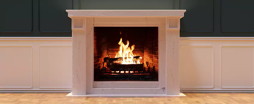 Open Flame Wood-Burning Fireplace Installation Services in Woonsocket, Rhode Island